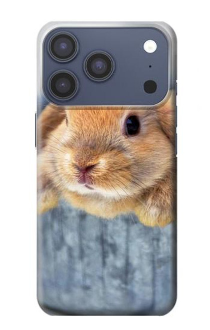 S0242 Lapin mignon Etui Coque Housse pour iPhone 17 Pro