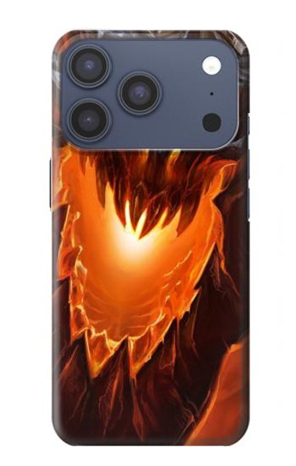 S0414 Dragon de feu Etui Coque Housse pour iPhone 17 Pro