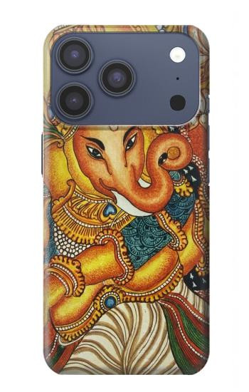 S0440 Dieu hindou Ganesha Etui Coque Housse pour iPhone 17 Pro, 18 Pro