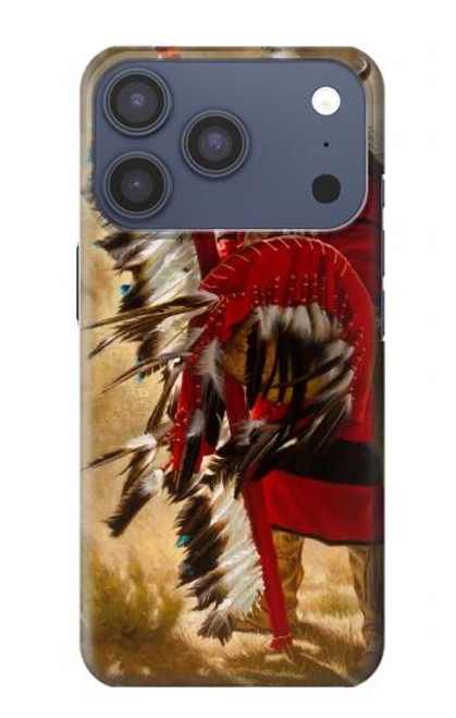 S0817 indien rouge Etui Coque Housse pour iPhone 17 Pro