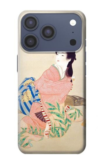 S0889 Japon Kimono Etui Coque Housse pour iPhone 17 Pro