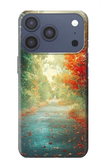 S0913 Route à travers les bois Etui Coque Housse pour iPhone 17 Pro, 18 Pro