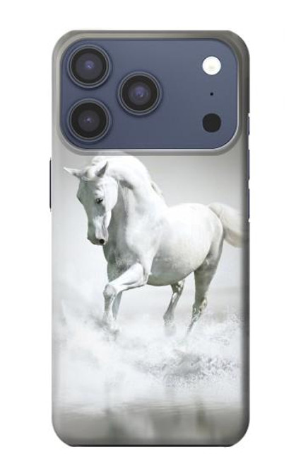 S0932 Cheval Blanc Etui Coque Housse pour iPhone 17 Pro