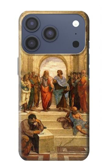 S1086 Ecole d'Athènes de Raphaël Etui Coque Housse pour iPhone 17 Pro