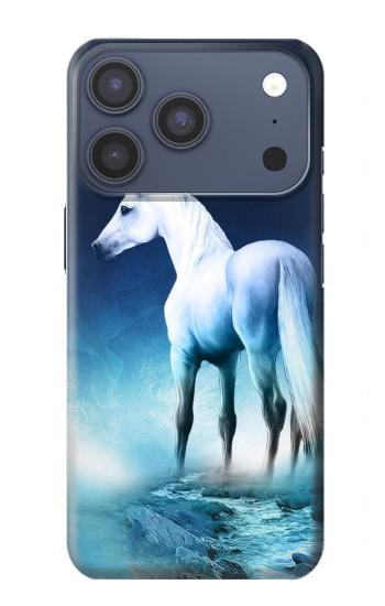 S1130 licorne Cheval Etui Coque Housse pour iPhone 17 Pro, 18 Pro