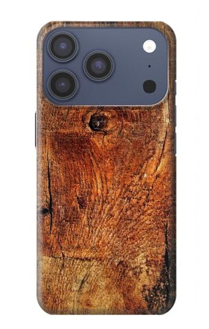 S1140 Bois graphique Etui Coque Housse pour iPhone 17 Pro