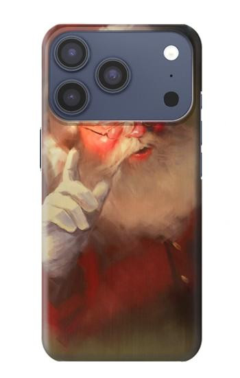 S1144 Noël Père Noël Etui Coque Housse pour iPhone 17 Pro, 18 Pro