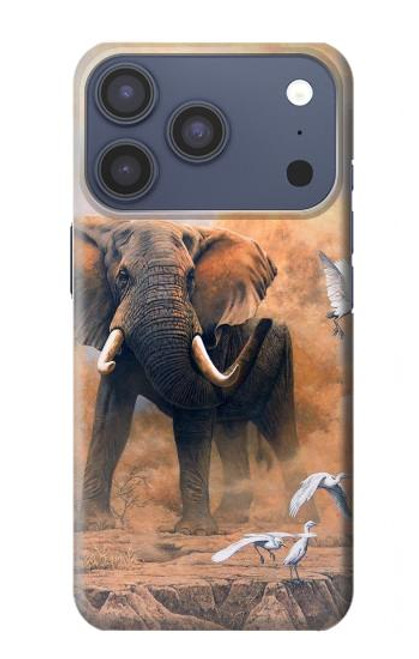 S1292 l'éléphant Etui Coque Housse pour iPhone 17 Pro