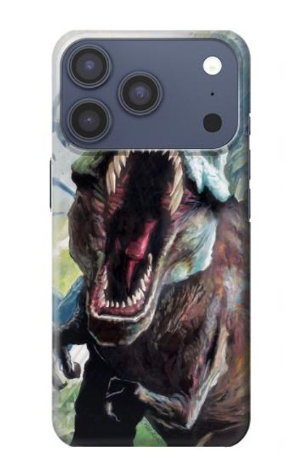 S1453 Dinosaur Trex Tyrannosaurus Rex Etui Coque Housse pour iPhone 17 Pro