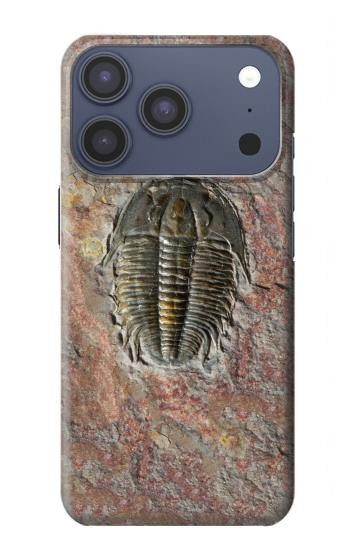 S1454 trilobite Fossile Etui Coque Housse pour iPhone 17 Pro, 18 Pro