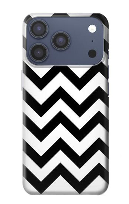 S1613 Chevron Zigzag Etui Coque Housse pour iPhone 17 Pro