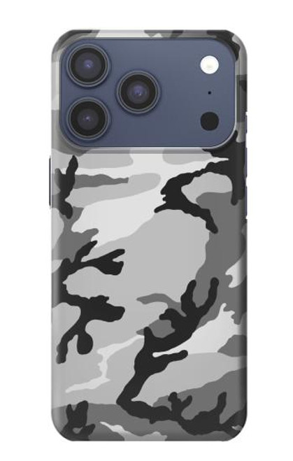 S1721 Neige Camouflage Imprimé graphique Etui Coque Housse pour iPhone 17 Pro
