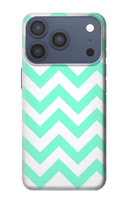 S1723 Monnaie Chevron Zigzag Etui Coque Housse pour iPhone 17 Pro