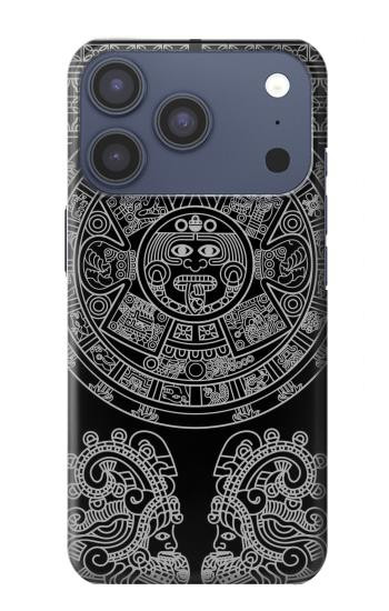 S1838 Motif maya Etui Coque Housse pour iPhone 17 Pro, 18 Pro