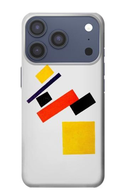 S1958 Malevitch suprématisme Etui Coque Housse pour iPhone 17 Pro