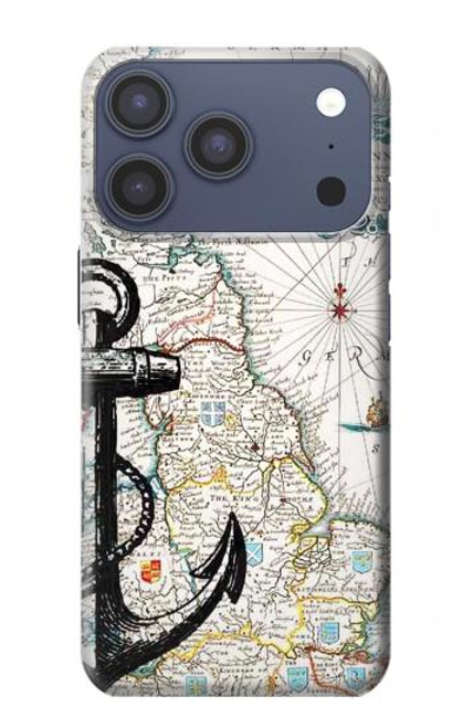 S1962 Graphique nautique Etui Coque Housse pour iPhone 17 Pro