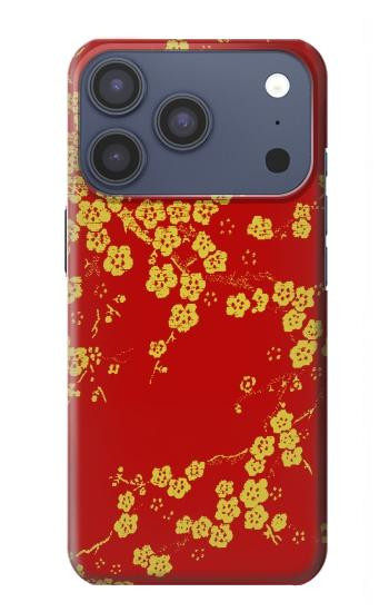 S2050 fleur de Cerisiers chinois imprimé graphique Etui Coque Housse pour iPhone 17 Pro, 18 Pro
