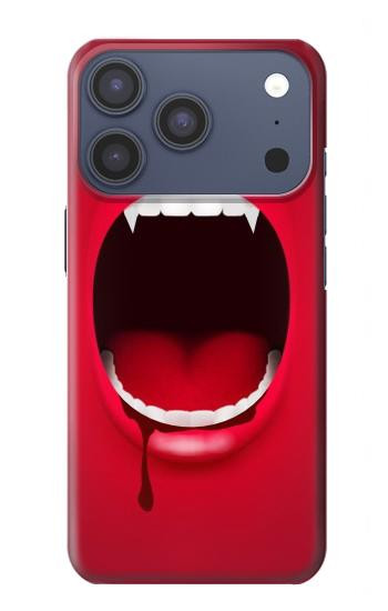 S2103 vampire bouche Etui Coque Housse pour iPhone 17 Pro, 18 Pro