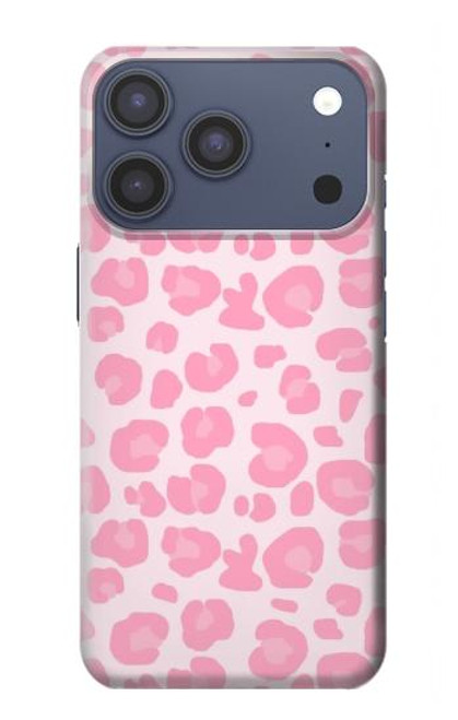 S2213 Motif rose Léopard Etui Coque Housse pour iPhone 17 Pro