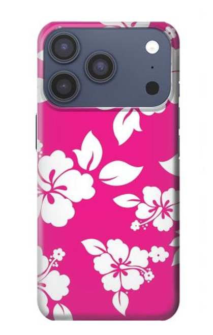 S2246 Motif rose Hawai Hibiscus Etui Coque Housse pour iPhone 17 Pro