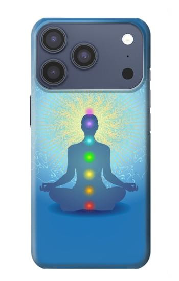 S2295 Bhuddha Aura Chakra Équilibrage guérison Etui Coque Housse pour iPhone 17 Pro, 18 Pro