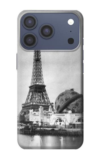 S2350 Vieille Tour Eiffel Paris Etui Coque Housse pour iPhone 17 Pro