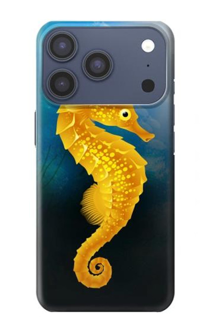 S2444 Hippocampe Monde sous-marin Etui Coque Housse pour iPhone 17 Pro