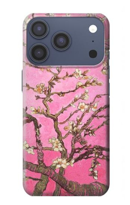 S2449 Fleur rose Amandier Van Gogh Etui Coque Housse pour iPhone 17 Pro