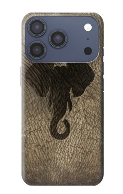 S2516 Elephant Peau Imprimé graphique Etui Coque Housse pour iPhone 17 Pro
