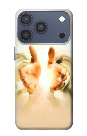 S2546 Main de Dieu Ciel Etui Coque Housse pour iPhone 17 Pro, 18 Pro
