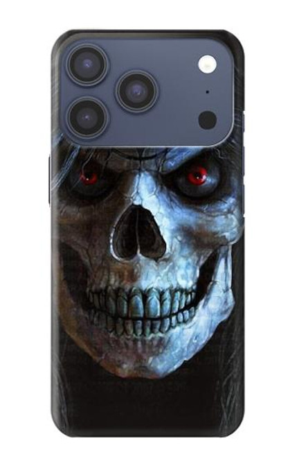 S2585 Mal mort Crâne Pentacle Etui Coque Housse pour iPhone 17 Pro