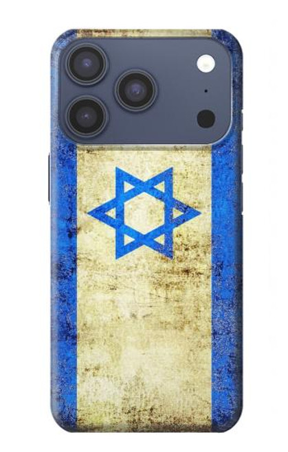 S2614 Israël Vieux Drapeau Etui Coque Housse pour iPhone 17 Pro