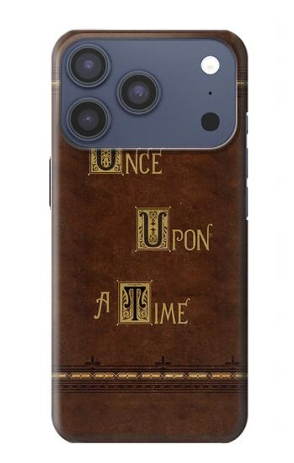 S2643 Il était une fois Livre Etui Coque Housse pour iPhone 17 Pro