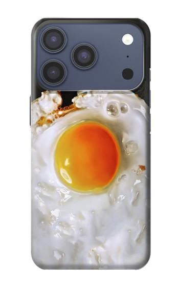 S2695 Oeuf frit Etui Coque Housse pour iPhone 17 Pro, 18 Pro