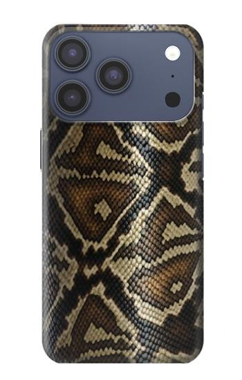 S2712 Anaconda Amazon Serpent Motif imprimé Peau Etui Coque Housse pour iPhone 17 Pro, 18 Pro