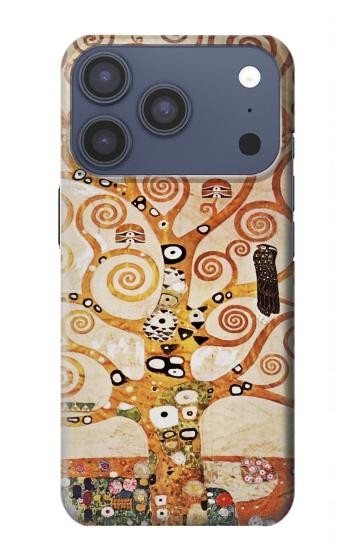 S2723 L'arbre de vie Gustav Klimt Etui Coque Housse pour iPhone 17 Pro, 18 Pro