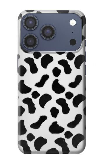 S2728 dalmatiens Texture Etui Coque Housse pour iPhone 17 Pro, 18 Pro