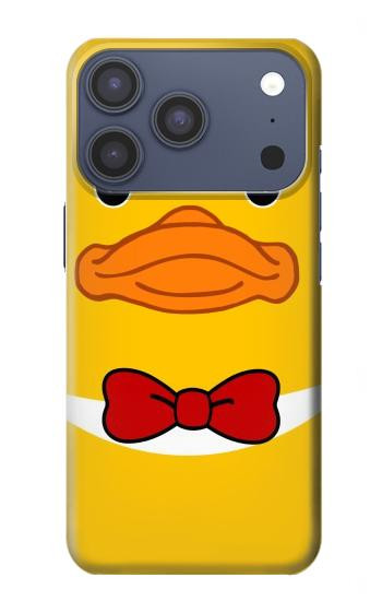 S2760 Canard Tuxedo jaune Dessin animé Etui Coque Housse pour iPhone 17 Pro, 18 Pro