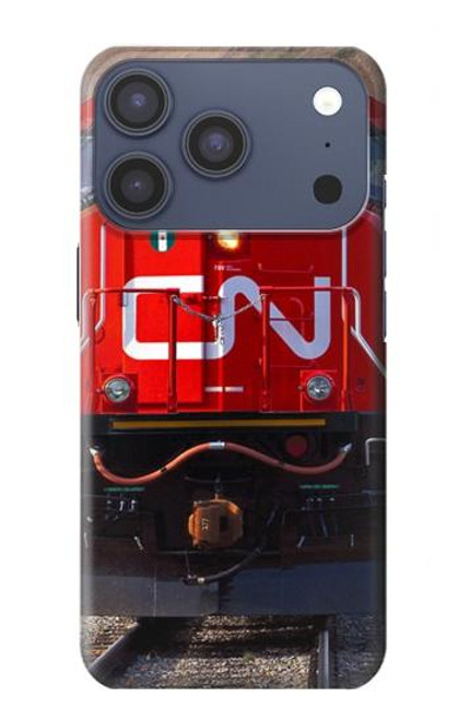 S2774 Train Canada Nationale des chemins de fer Etui Coque Housse pour iPhone 17 Pro