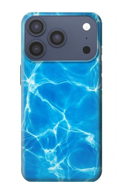 S2788 Bleu Piscine d'eau Etui Coque Housse pour iPhone 17 Pro
