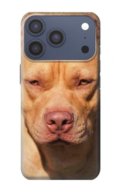 S2903 Chien américain Pitbull Etui Coque Housse pour iPhone 17 Pro
