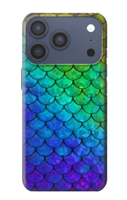 S2930 Sirène écailles de poisson Etui Coque Housse pour iPhone 17 Pro