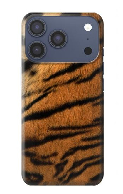 S2962 Tigre Stripes imprimé graphique Etui Coque Housse pour iPhone 17 Pro