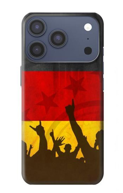 S2966 Allemagne Football Football Etui Coque Housse pour iPhone 17 Pro