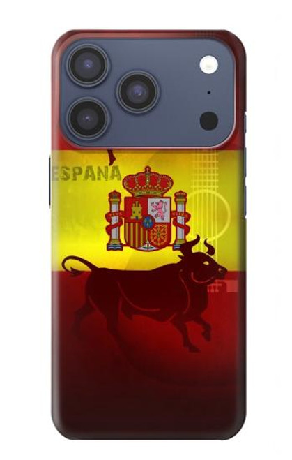 S2984 Espagne Football Football Etui Coque Housse pour iPhone 17 Pro