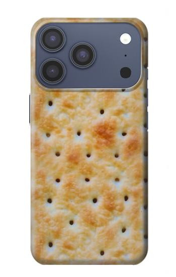 S2987 Crème Biscuits Cracker Etui Coque Housse pour iPhone 17 Pro, 18 Pro