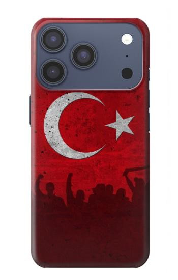 S2991 Turquie Football Football Etui Coque Housse pour iPhone 17 Pro, 18 Pro