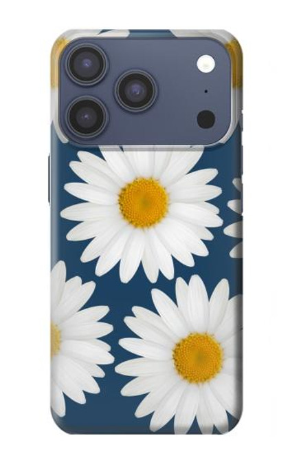 S3009 Daisy bleu Etui Coque Housse pour iPhone 17 Pro
