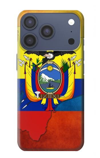 S3020 Equateur Drapeau Etui Coque Housse pour iPhone 17 Pro, 18 Pro