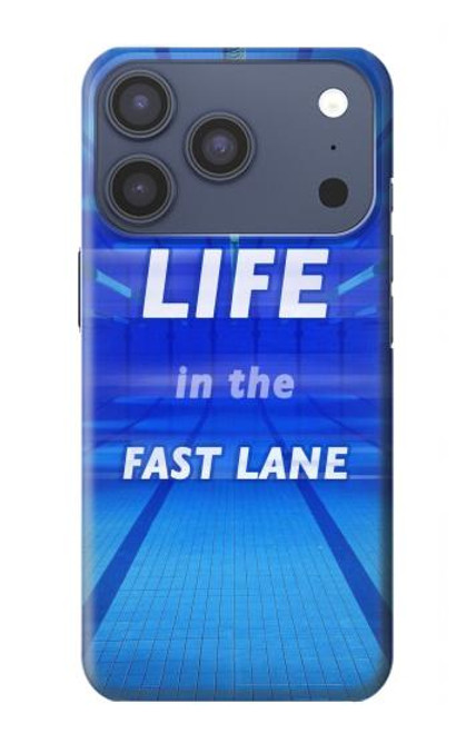 S3136 La vie dans la voie rapide Piscine Etui Coque Housse pour iPhone 17 Pro
